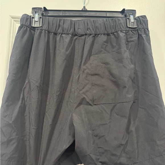 Black Drawstring Shorts - Picture 2 of 3